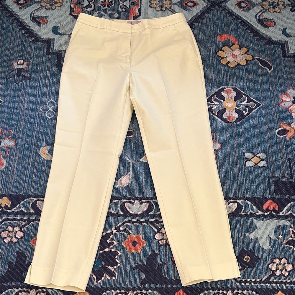 H&M Light Yellow Trousers